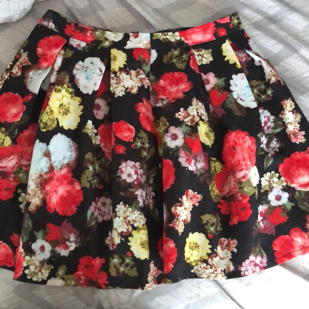 Floral skirt